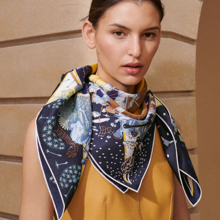 Costume de Fete scarf 90 | Hermès Mainland China